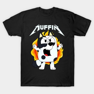 Muffin Bluey Metal T-Shirt